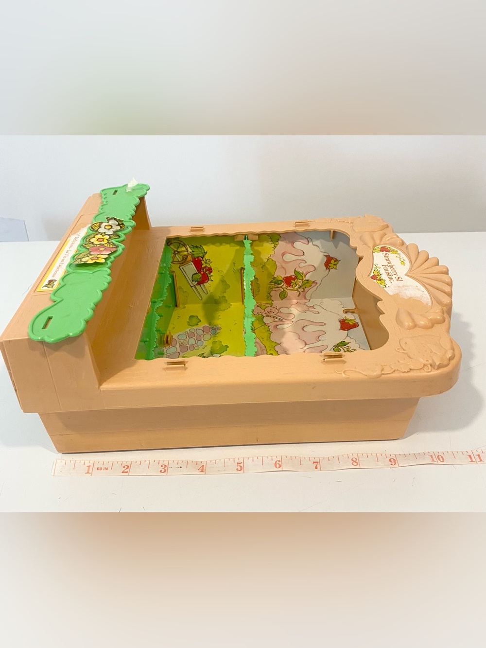 Vintage 1980s Strawberry Shortcake Berry Patch Carry Case Display Kenner - Picture 7 of 9
